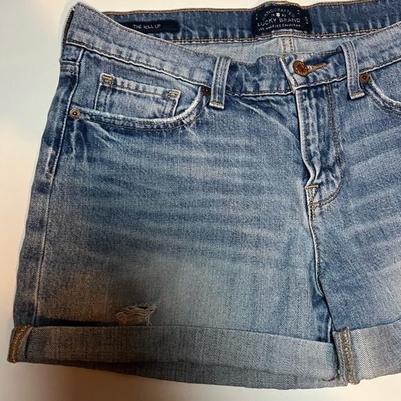 Lucky Brand Jean Shorts -size 6 /28 - Picture 8 of 9